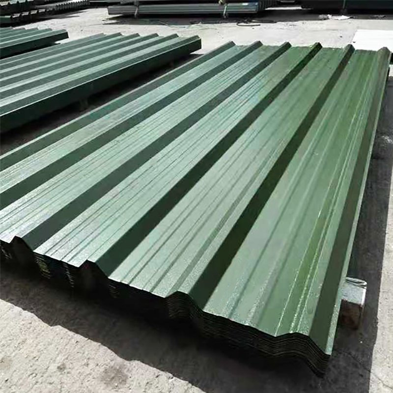 0.45mm 22 28 18 Gauge 12 Feet Zinc Steel Galvanized Steel Sheet Corrugated Steel Roofing Sheet