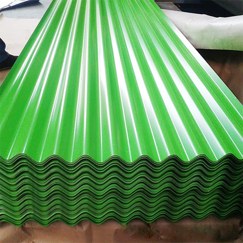 0.45mm 22 28 18 Gauge 12 Feet Zinc Steel Galvanized Steel Sheet Corrugated Steel Roofing Sheet