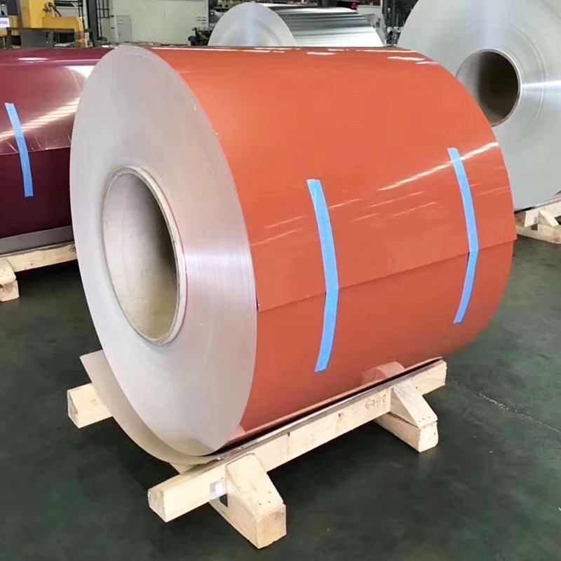 A large number of TDC51D+AZ SGLCC Dx51D PPGI 1250mm width color coated pre coated galvanized steel coils