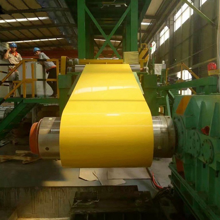 26 Gauge Galvanized Steel Sheet Coil Ppgi 3d Pattern Ppgi Blue Red Gary Color Coated Ppgi Manufacturer