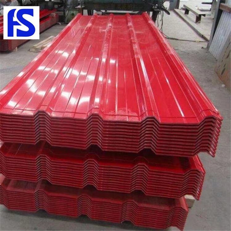 Ppgi / Ppgl Prepainted Roof color Coated Galvanized Corrugated Metal Roofing Sheet color Steel Plate For Prefab Container House