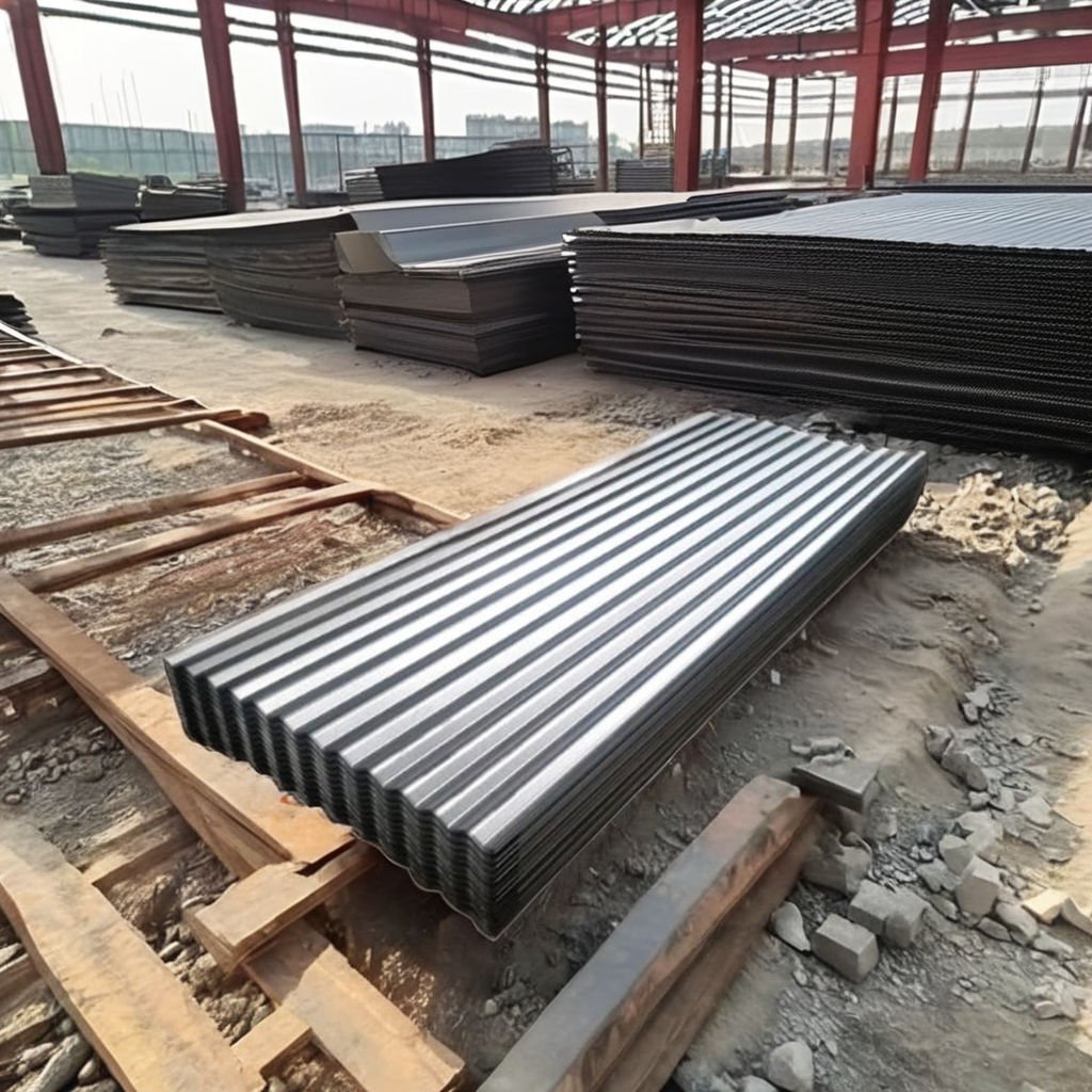 Astm Corrugated Galvanized Iron Roofing Galvanized Corrugated Alloy Steel Sheet Plate With Cutting Processing Service