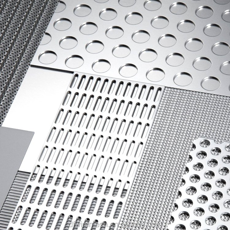 Perforated Metal Sheets (Multiple materials and types available)