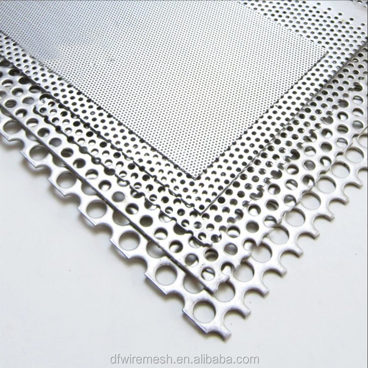 Perforated Metal Sheets (Multiple materials and types available)