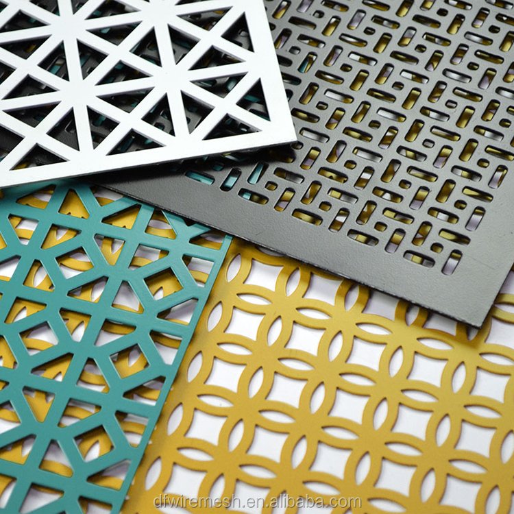 Perforated Metal Sheets (Multiple materials and types available)