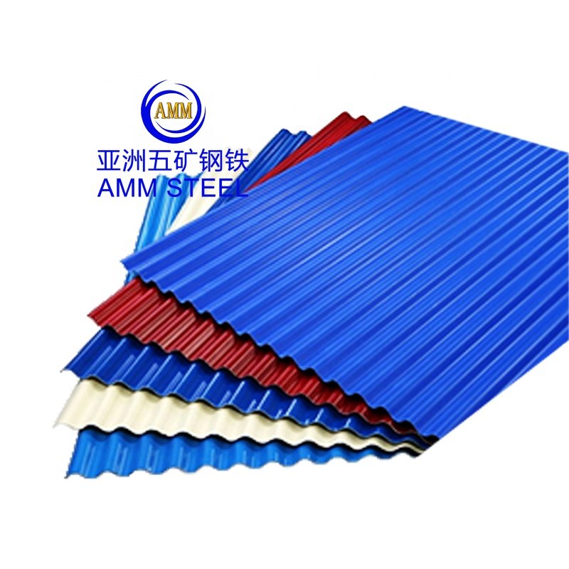 PPGI Corrugated sheet steel metal roofing sheet color coating sheet