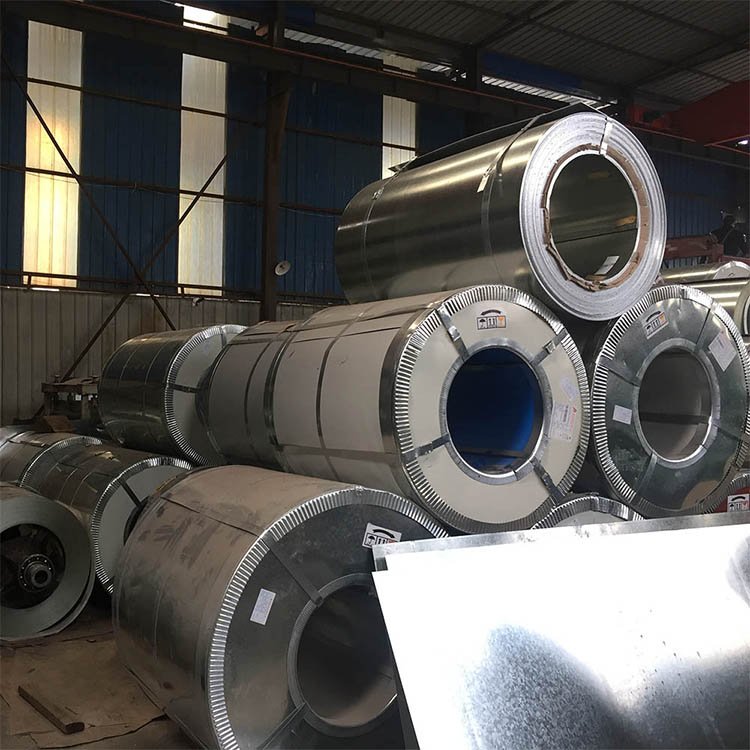 galvanized steel coil pattern spangle painted zinc coated coil in kg price