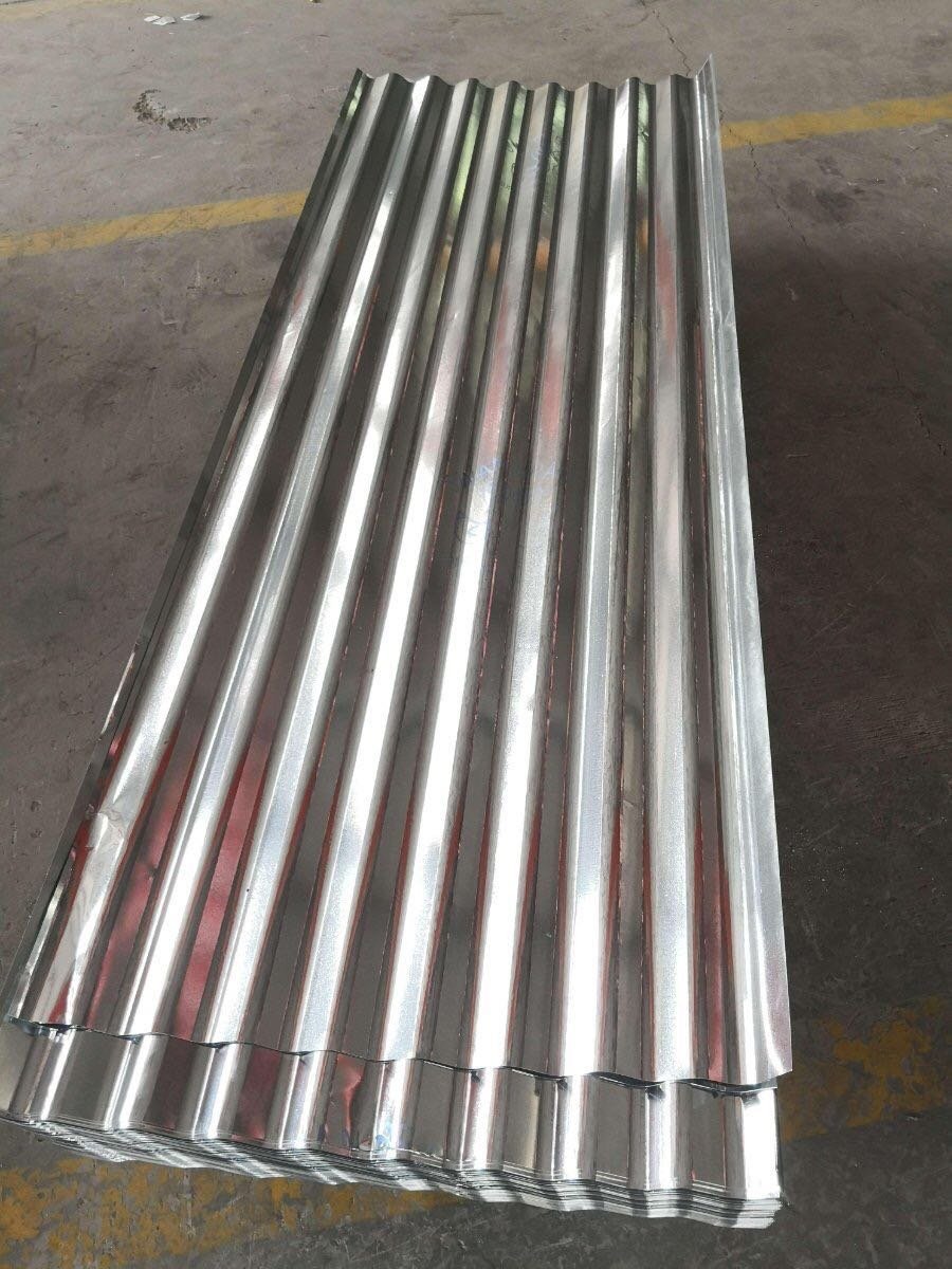 Wholesale hot dipped galvanized iron sheet 22 26 28 gauge corrugated steel roofing galvanised steel sheet