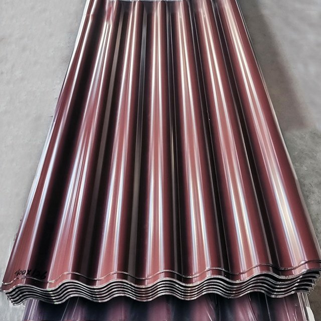 Corrugated Galvanized Sheet Color Coated Metal Roof Sheets Galvanized Steel Roofing Sheet Price