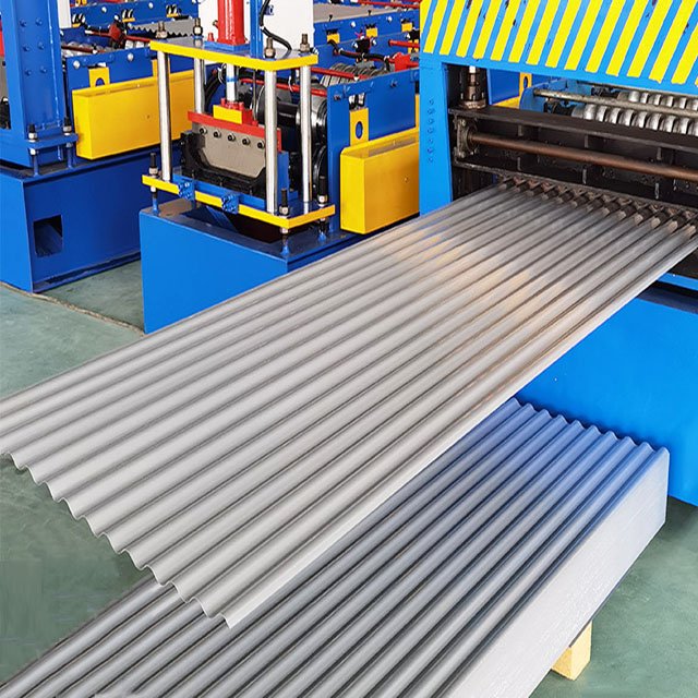 Corrugated Galvanized Sheet Color Coated Metal Roof Sheets Galvanized Steel Roofing Sheet Price