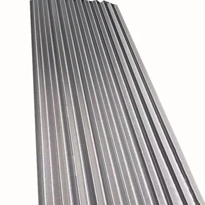 0.5mm 0.6mm Corrugated Roofing Zinc Galvanized galvalume steel sheets For Construction Material