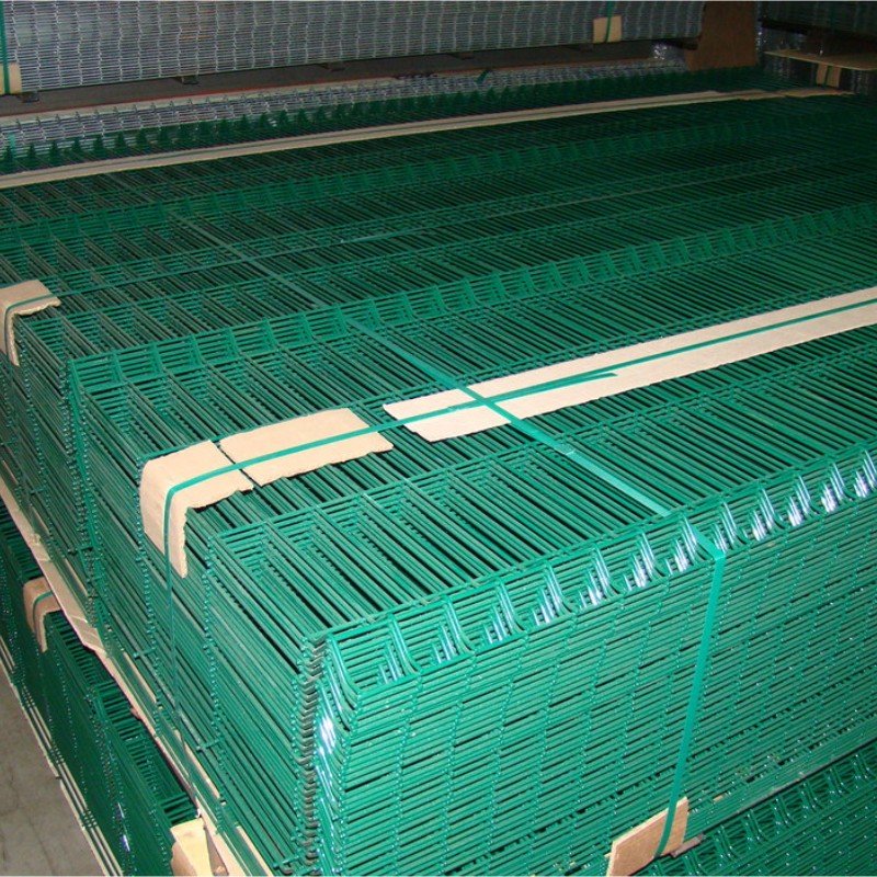 Steel mesh outdoor welded fence is easy to assemble construction fence panel factory price