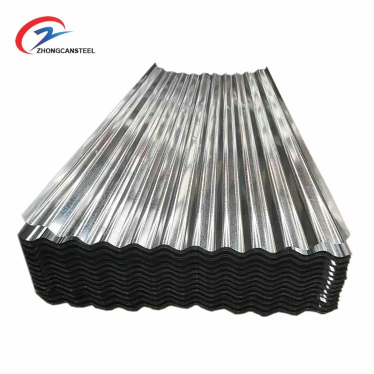SGS Shandong Zhongcan Corrugated galvanized steel roofing sheet with price