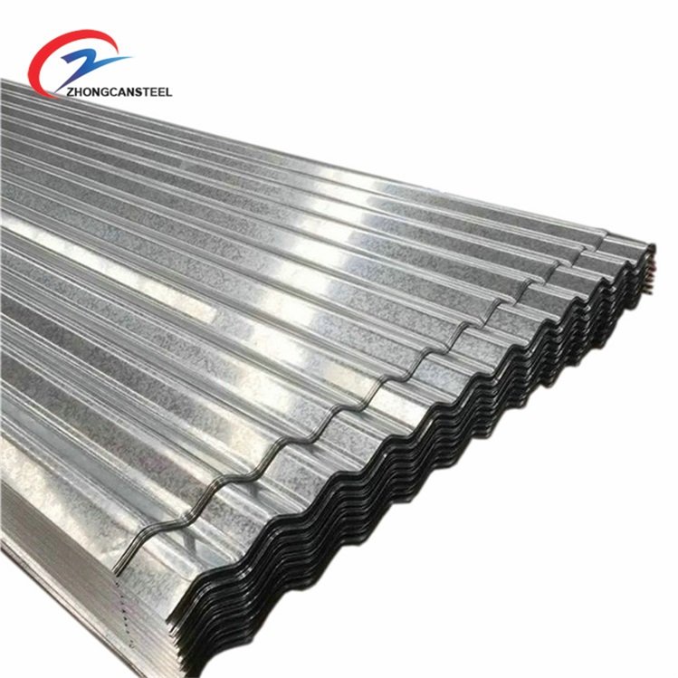 SGS Shandong Zhongcan Corrugated galvanized steel roofing sheet with price