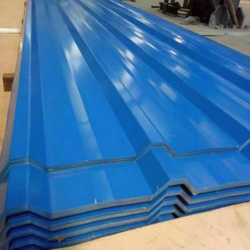 wholesale customized Z41-Z60 q235 Hot Rolled colored coated steel ppgi roofing sheet