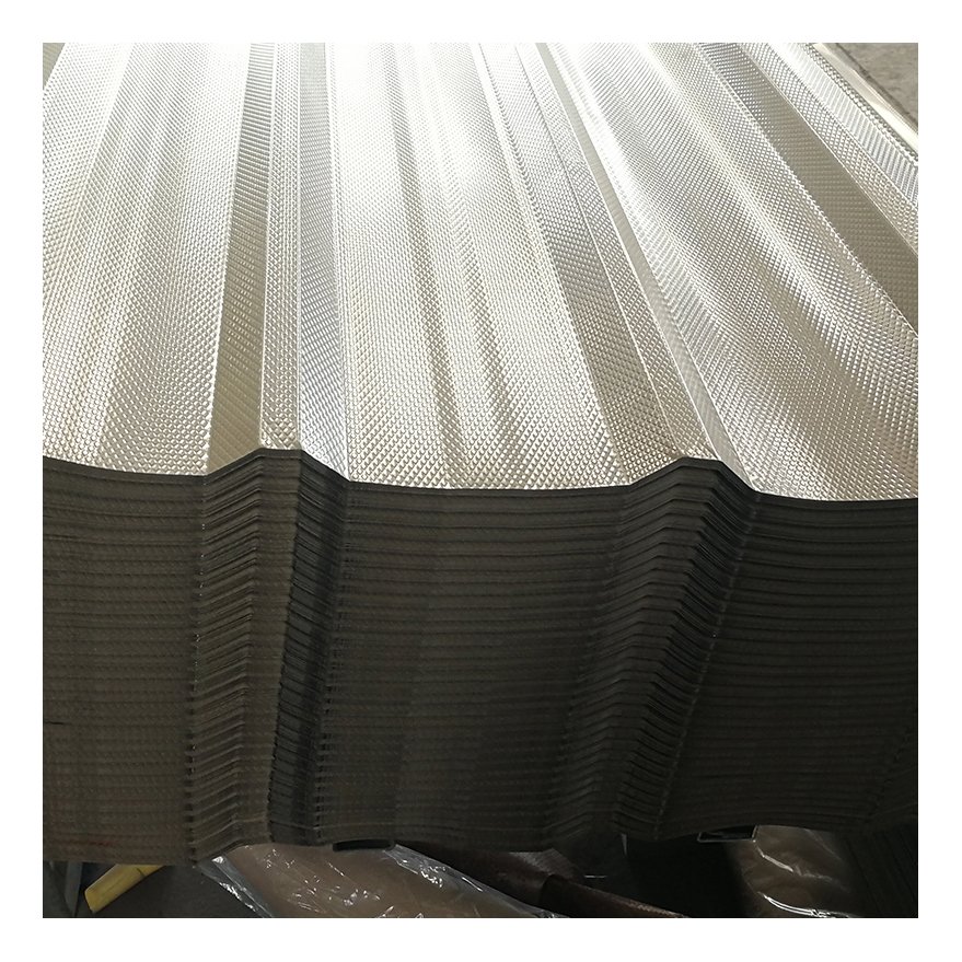 wholesale customized Z41-Z60 q235 Hot Rolled colored coated steel ppgi roofing sheet