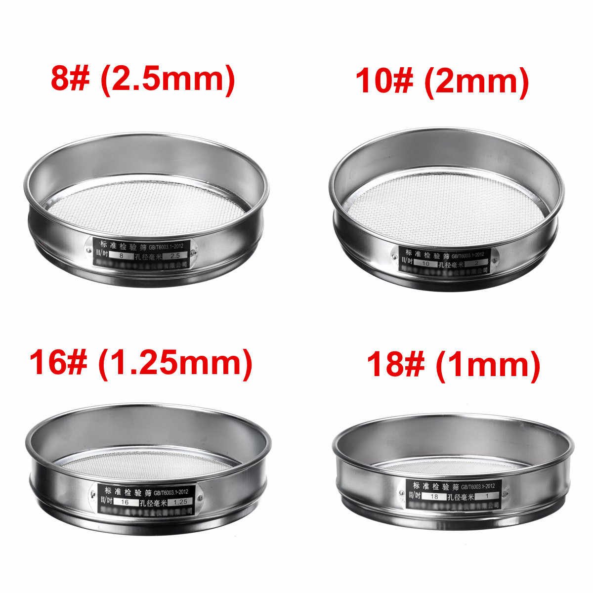 Fast Delivery High Quality 3Mm Garden Standard Metal Soil Stainless Steel Mesh Sieves