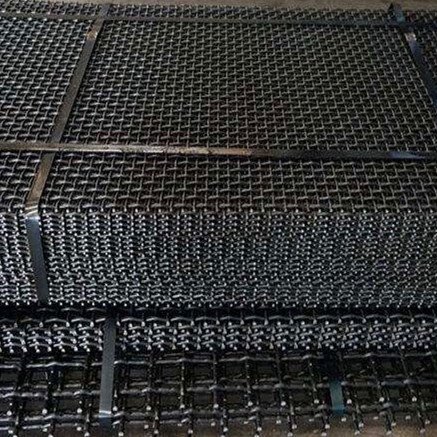 High quality vibrating screen mesh 65Mn mine sieve screen wire mesh for sand quarry