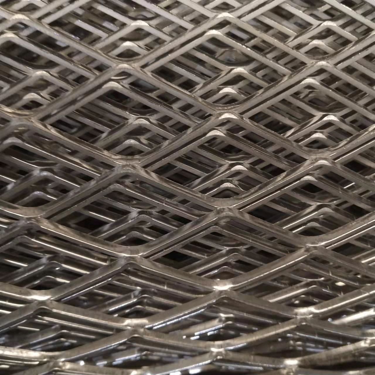 Factory Supply Durable Diamond Aluminum Sheet Expanded Metal Wire Mesh