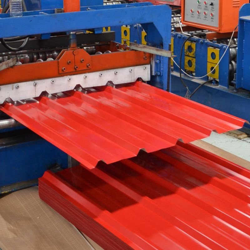 China Factory Galvanized Corrugated Steel Roofing Sheet Aluminium Corrugated Gl Steel Sheet Price Metal