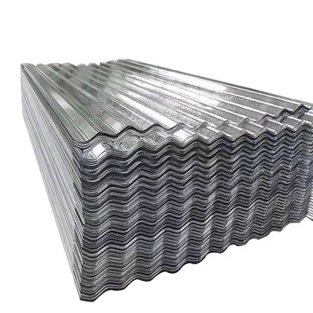 Cheap in stock galvanized corrugated metal galvalume corrugated plain z20 1.8 m galvanized metal roof panel roofing sheet