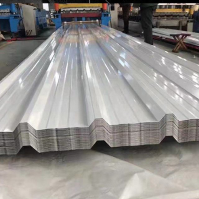 Cheap in stock galvanized corrugated metal galvalume corrugated plain z20 1.8 m galvanized metal roof panel roofing sheet