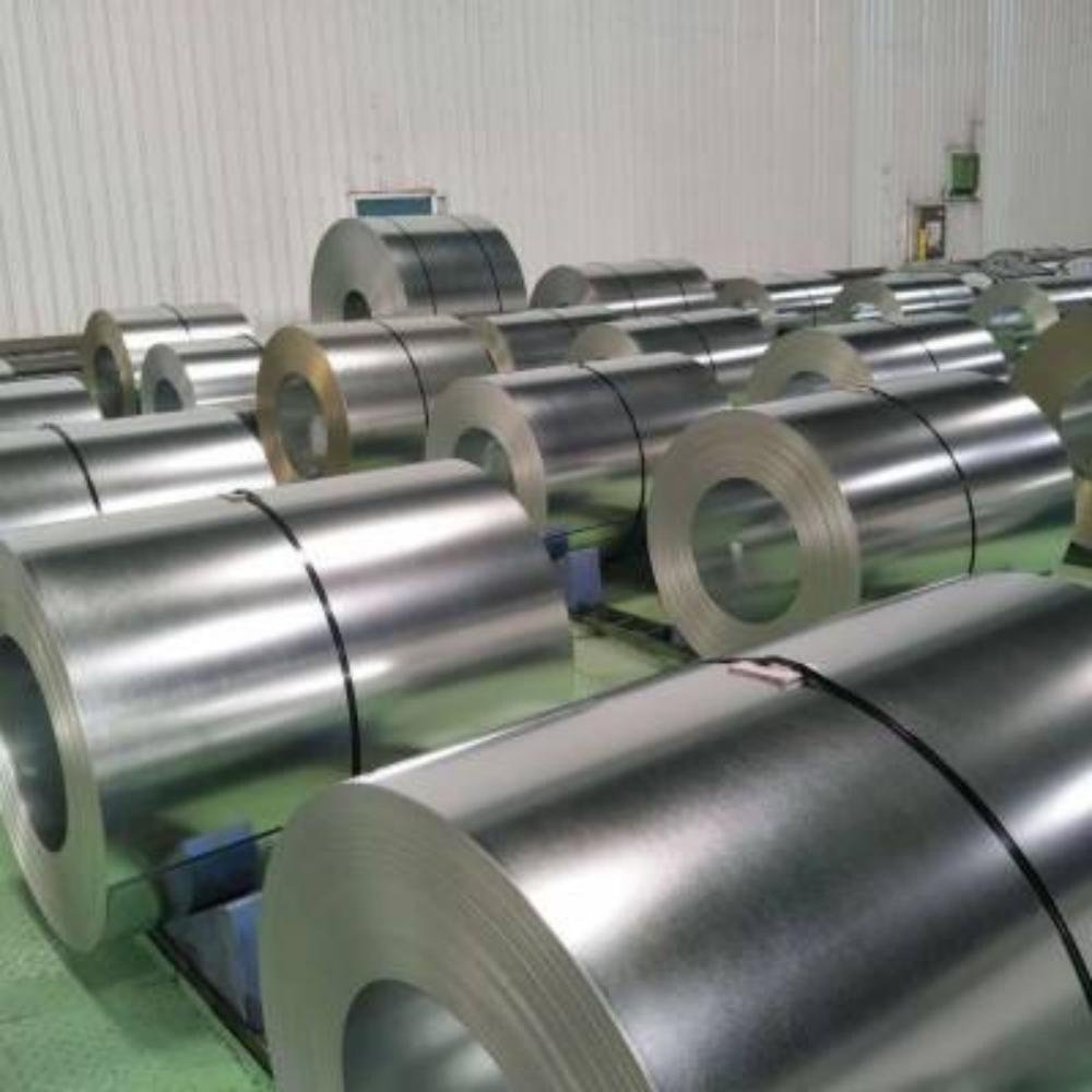 Galvanized Coil For Building Exterior Wall Roof Floor And Other Decoration 0.6mm Cold Rolled Aluzine Steel Coil Sheet