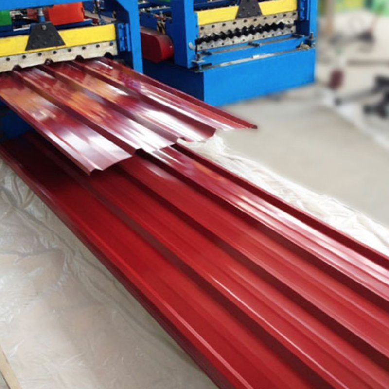 Steel Sheet Iron Roofing Gi Corrugated Metal Coated Galvanized Roof High-strength Steel Plate corrugated steel roofing sheet