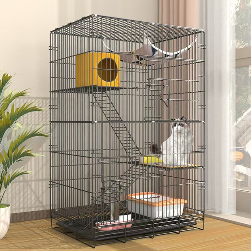 Household Pet Cage Steel Wire Mesh Durable and Versatile Pet Housing Solution