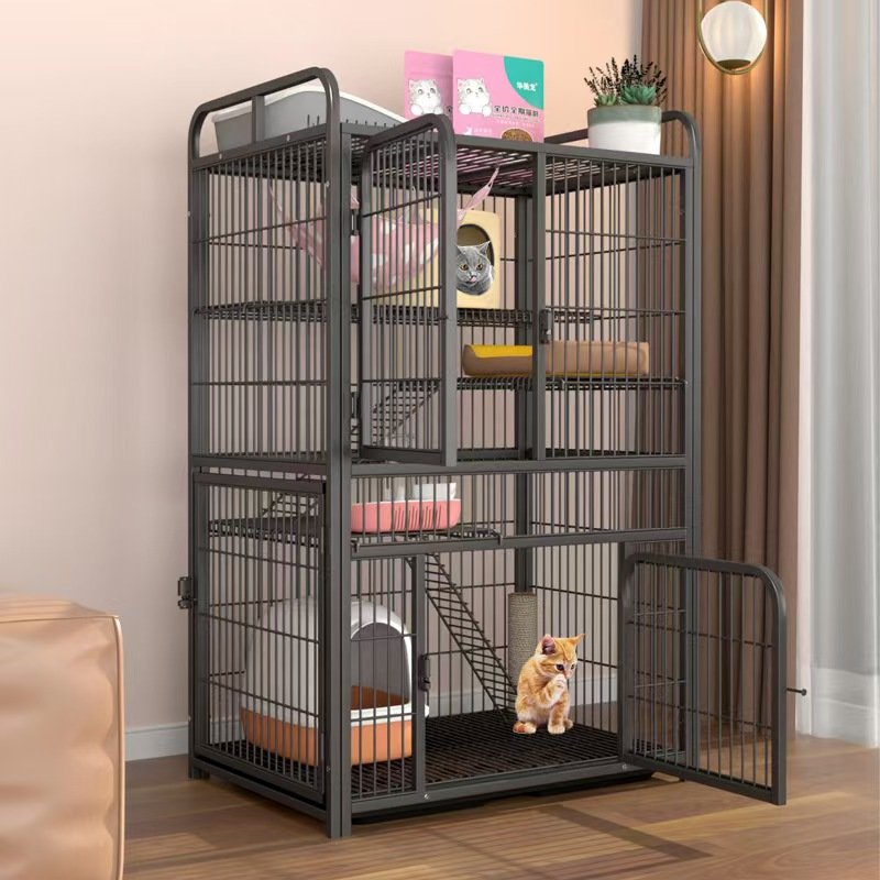 Household Pet Cage Steel Wire Mesh Durable and Versatile Pet Housing Solution