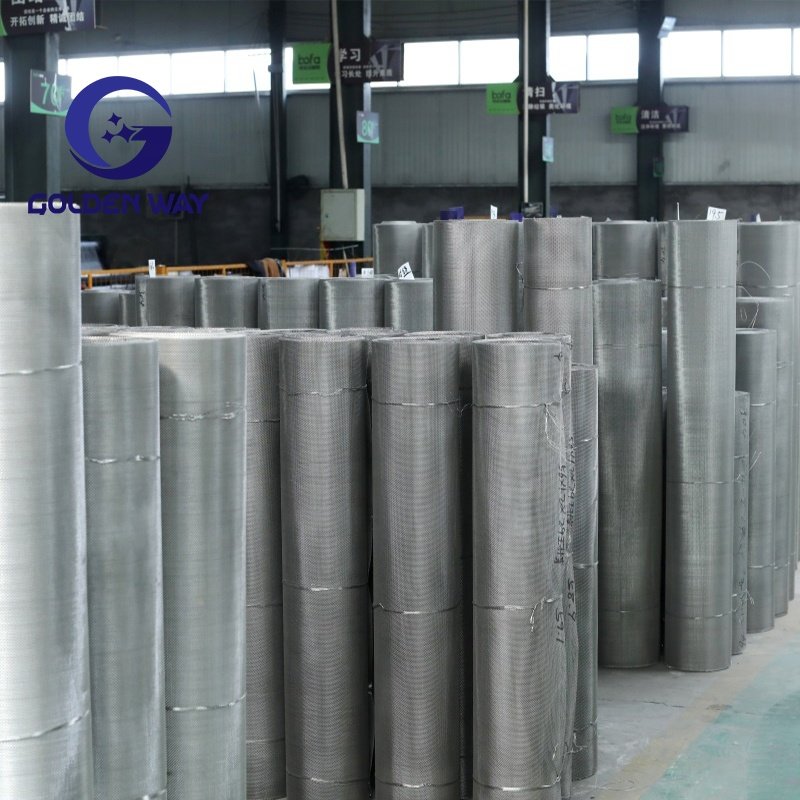 Wire Mesh Roll Custom Factory 70 100 60 Micron Stainless Steel Wire Mesh For Filter
