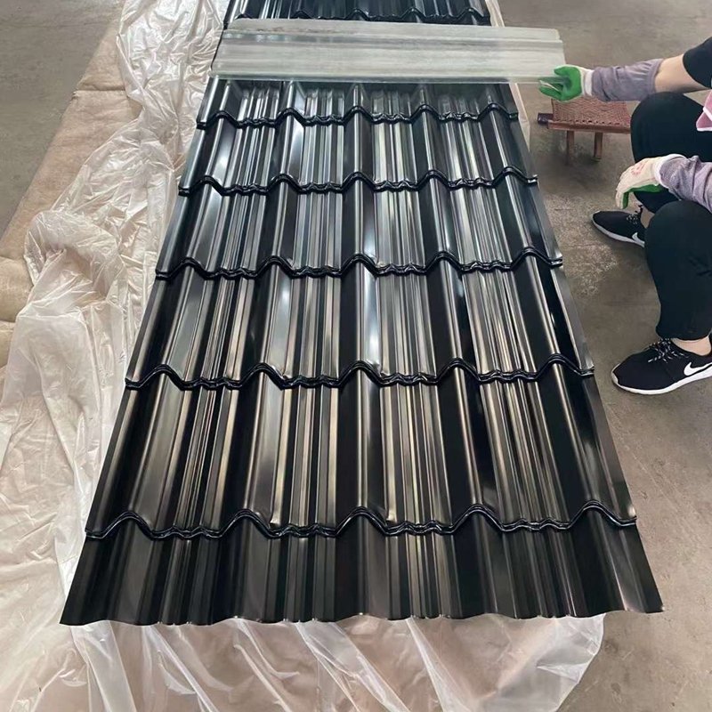 wholesale corrugated metal roofing sheet cheap prepainted gi steel coil /ppgi/ color coated corrugated steel metal roofing sheet