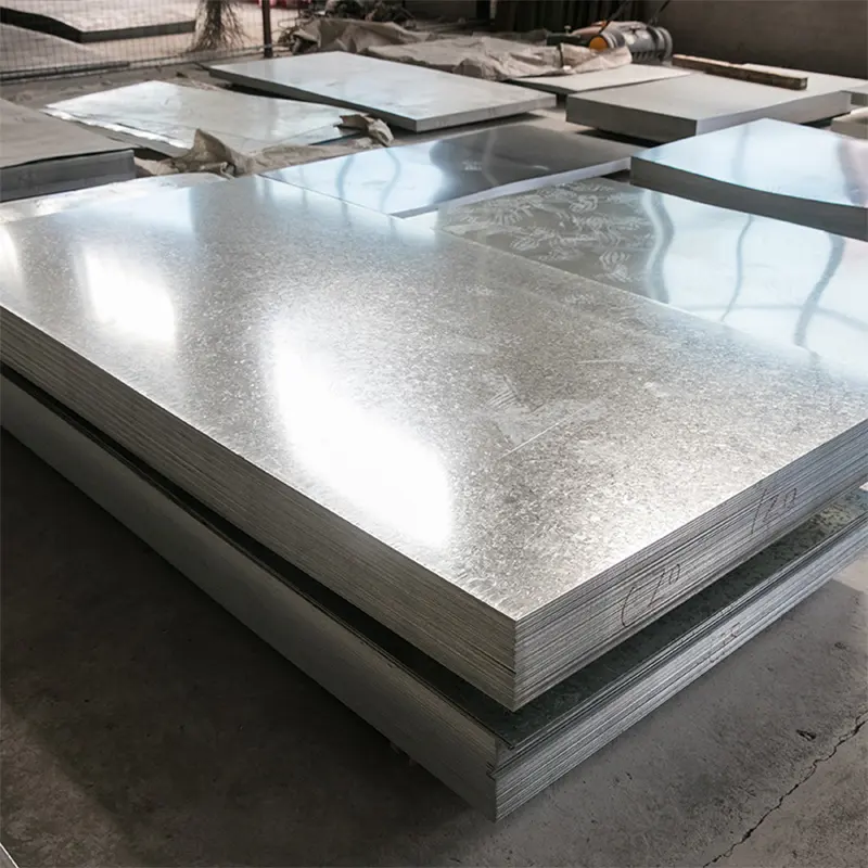 Hot Dipped Galvanized Steel Sheet G90 Dx51d Dx52D Galvanized Plate DC51 Z275 Zinc Coated Steel Coil/Sheet