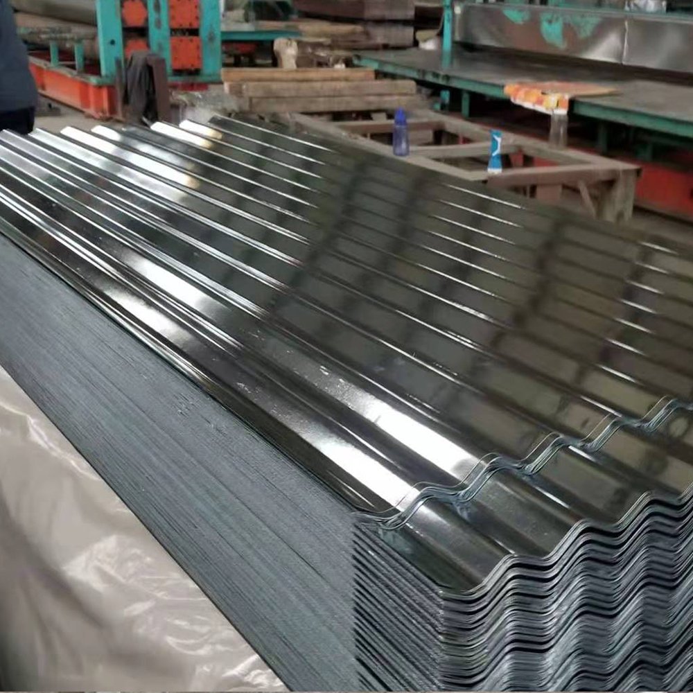 Factory supplier 2mm thick galvanized corrugated roofing sheet For House roof decoration Galvanized Steel Plate