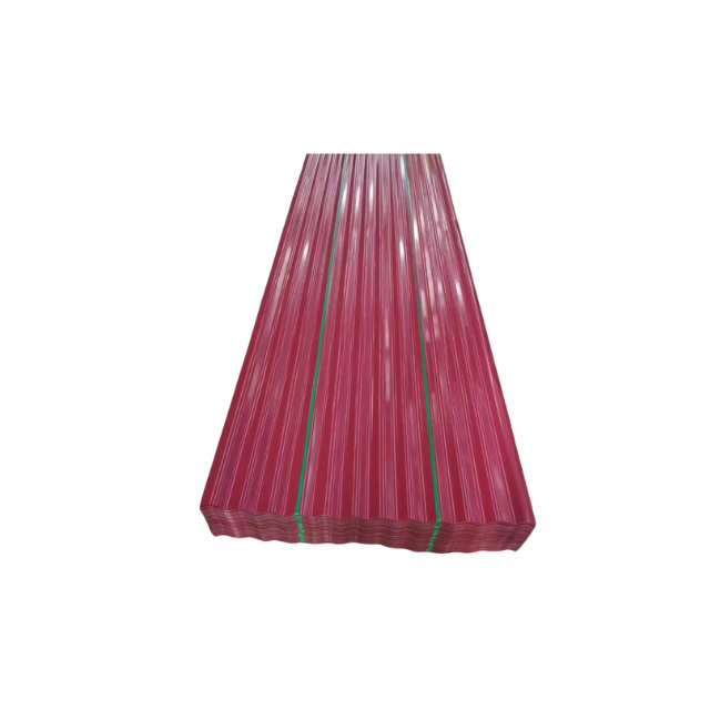 Corrugated Steel From Shandong China Fireproof Corrugated Roof Tile Color Coated Plate Metal Roofing Corrugated Steel Sheet