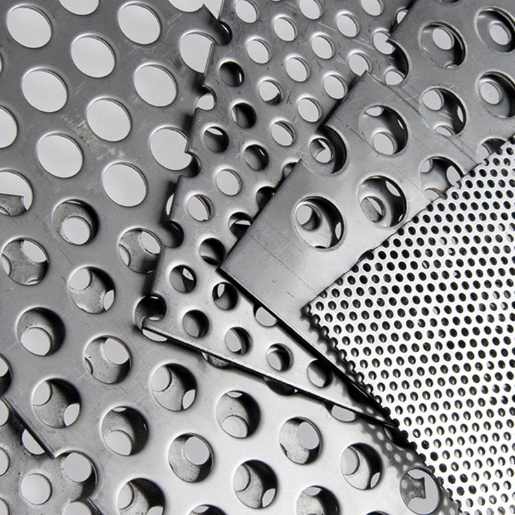 Top Level Manufacturer Customized for Industry Decorative High Quality Anti-skid Round Hole Aluminum Perforated Metal Sheet