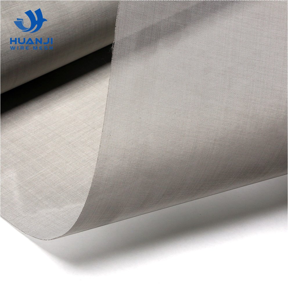 304/316 SS Steel Wire Mesh40/60 80/100/150/200/300/400 Micron Filter Cloth Stainless Steel Woven Wire Mesh