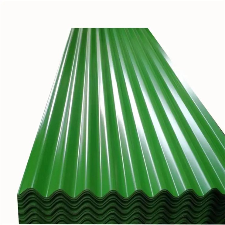 Factory Hot Selling Building Material PPGI PPGL Sheet Color Coated Galvanized Steel Corrugated Roofing Sheet
