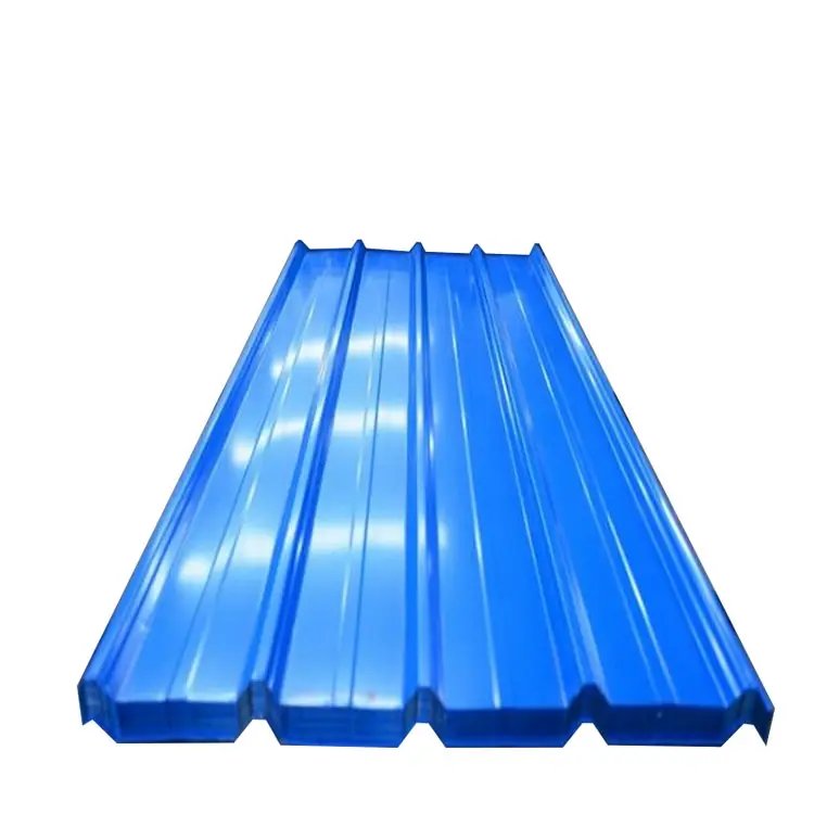 Factory Hot Selling Building Material PPGI PPGL Sheet Color Coated Galvanized Steel Corrugated Roofing Sheet