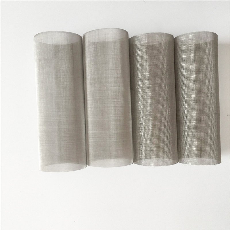 single layer multilayer SS304 stainless steel woven wire mesh filter cylinder