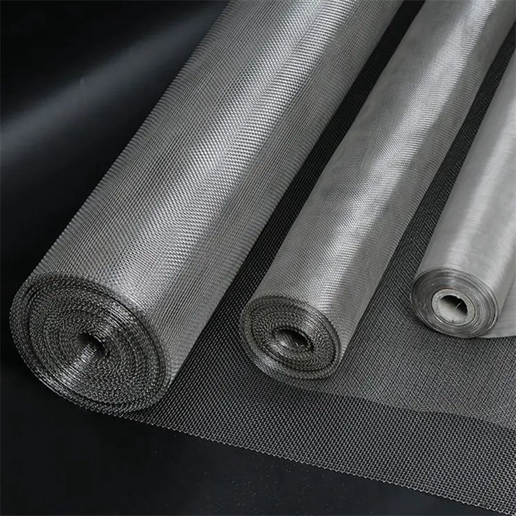 Direct sales 304/316 Ss steel wire meshes Filter Screen100/150/200/300/400 Micron Filter Cloth Stainless Steel Woven Wire Mesh