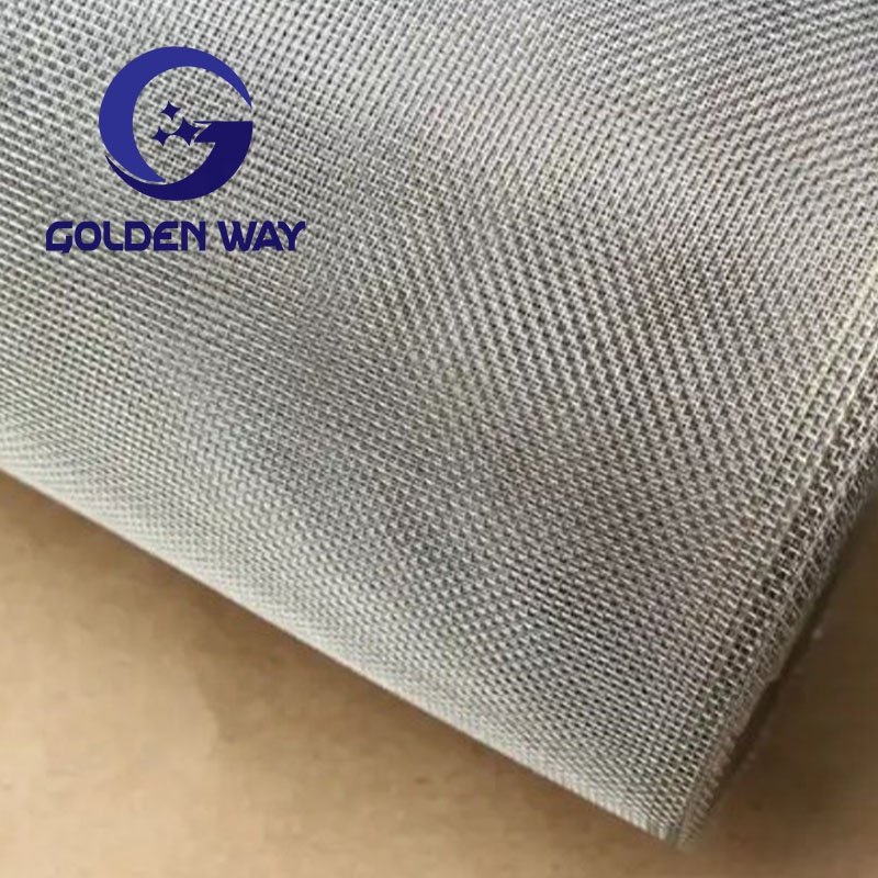 Wholesale 304 Stainless Steel 08 mm Micro Wire Mesh Filter Panel Metal Fine Plain Twill Dutch Woven Mesh Roll Cloth