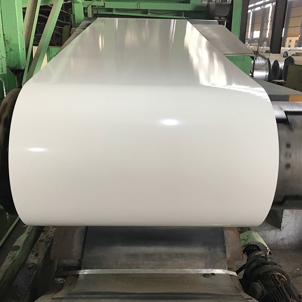 Ral 9003 0.6mm prepainted galvanized sheets ppgi color coated steel coil with good quality