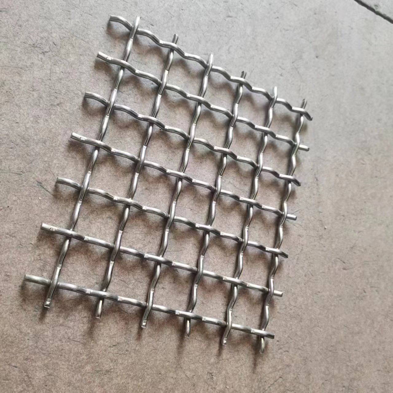 304 stainless steel woven steel wire mesh 1 mesh to 100 mesh filter screen bidirectional crimping screen