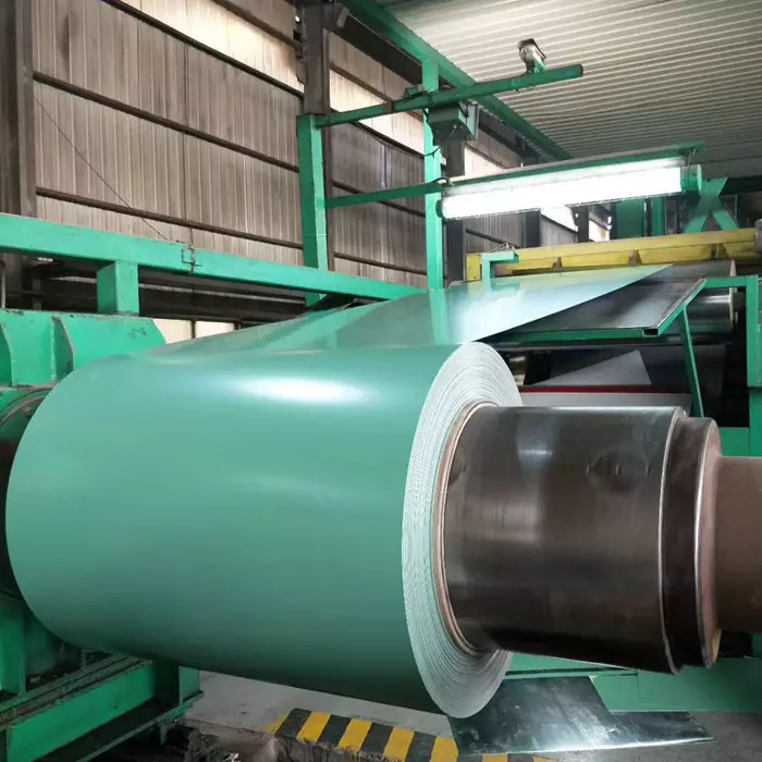 0.26-0.30MM Color PPGI Galvanized corrugated roofing steel sheet plate Tole Sheets for House