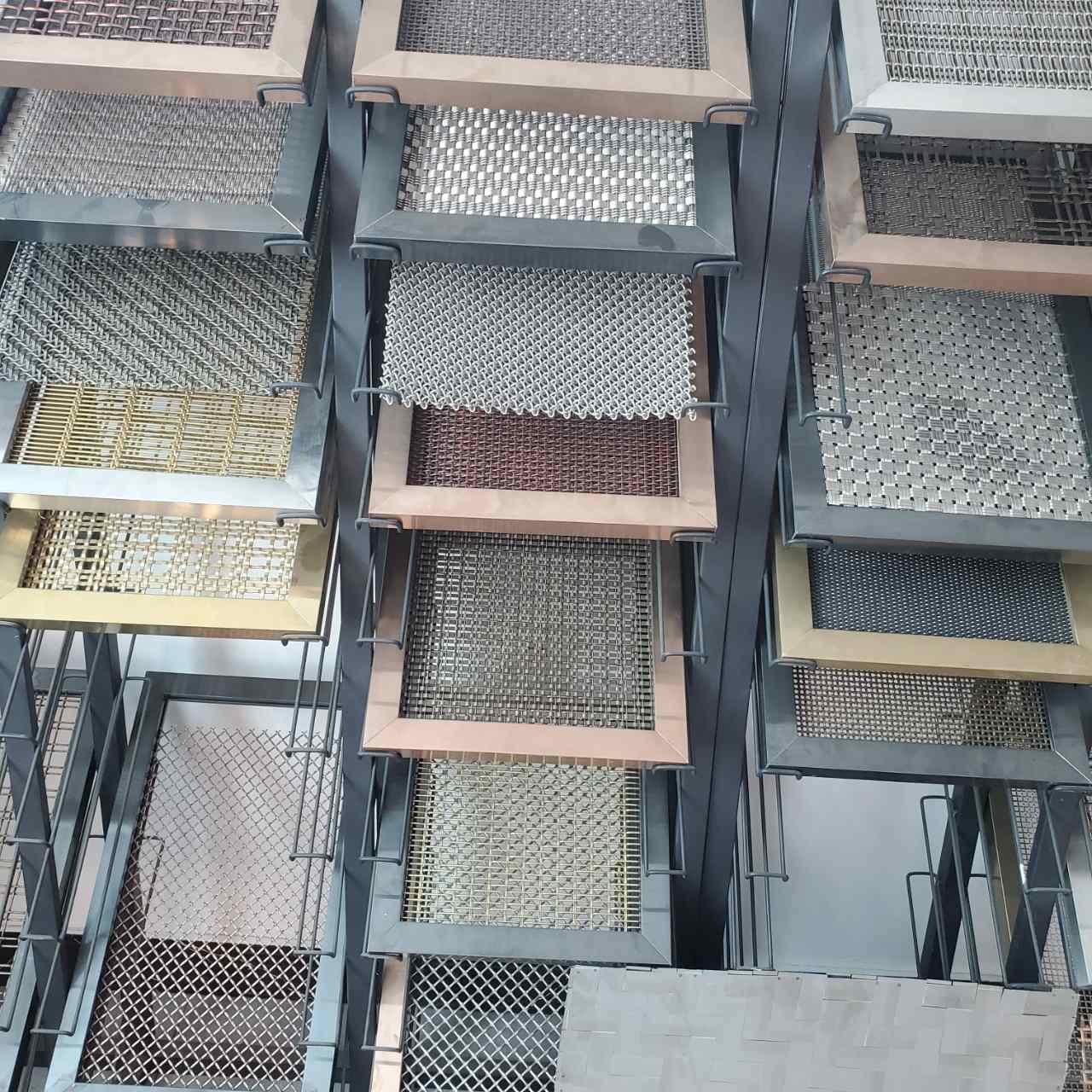 Factory Price Interior Design Woven Decorative Grilles Stainless Steel Decorative Wire Mesh