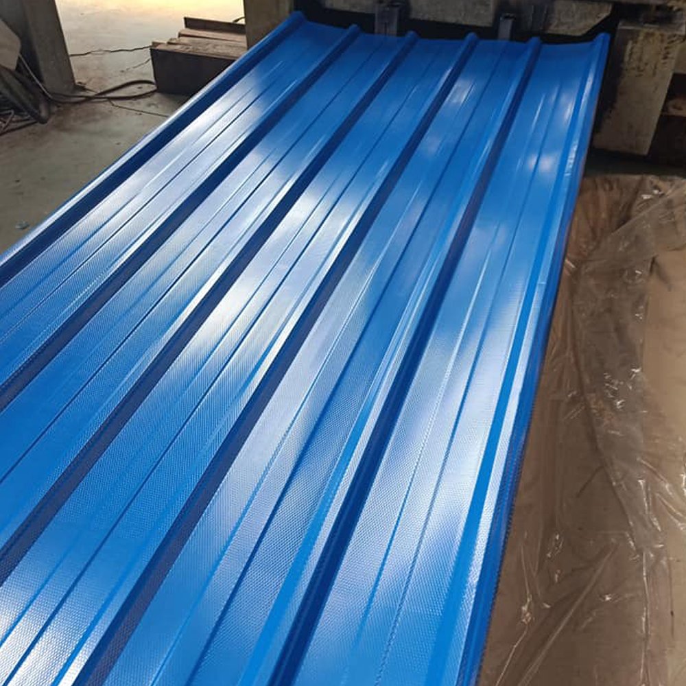 Zinc corrugated sheet color coated galvanized corrugated steel sheet coil color coated corrugated roofing sheet for building