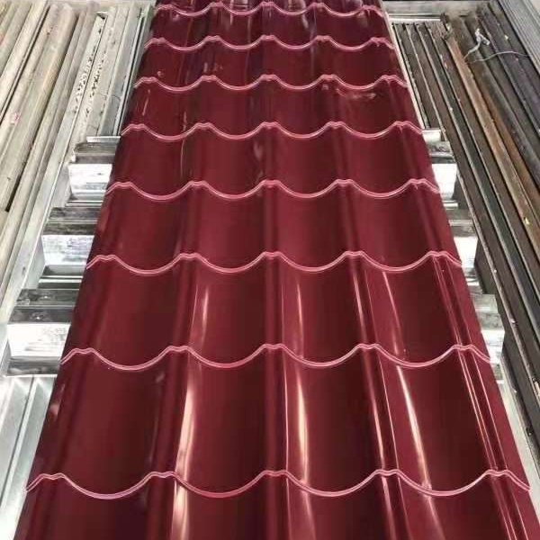 Zinc corrugated sheet color coated galvanized corrugated steel sheet coil color coated corrugated roofing sheet for building