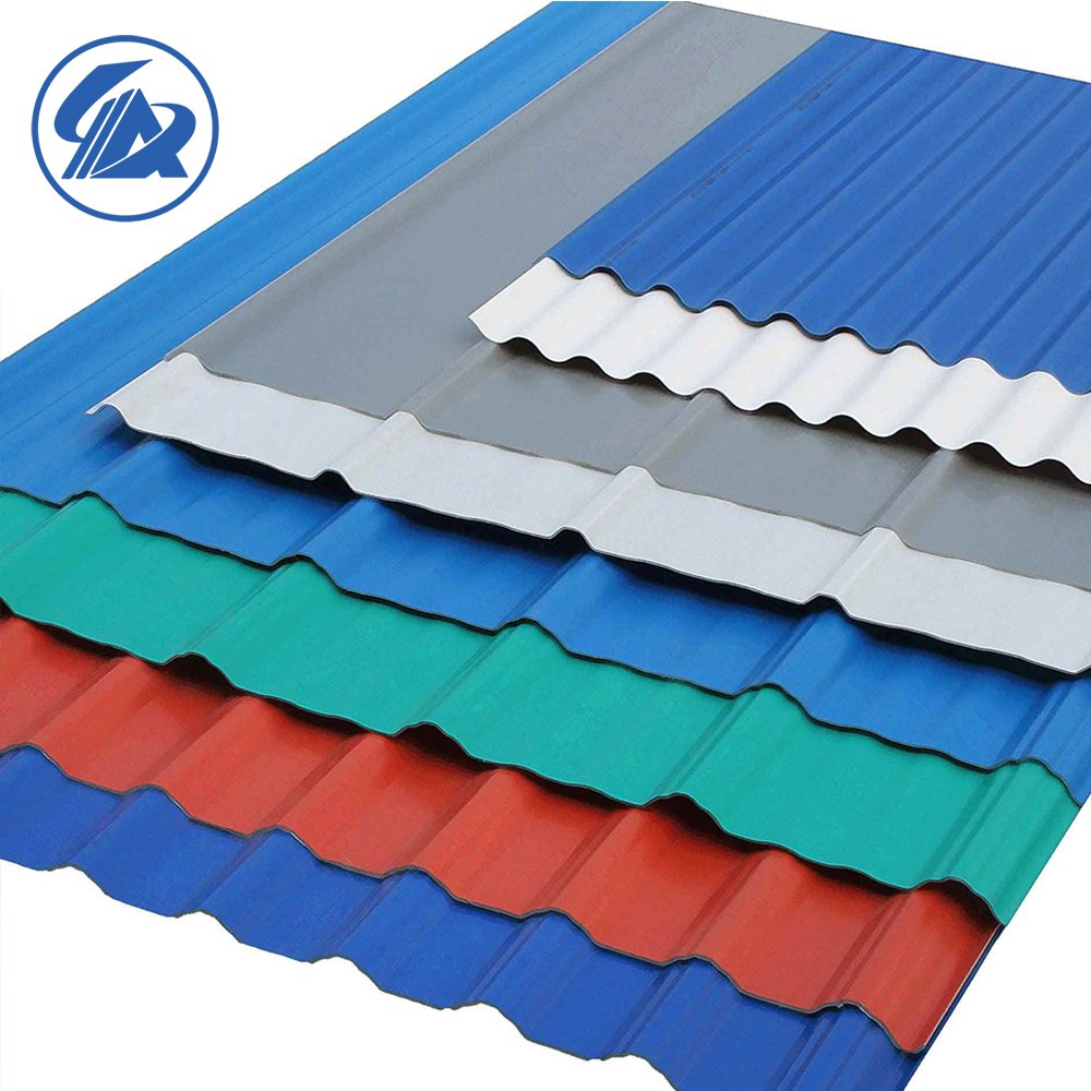 Low price Good Price high goods Thickness range 0.13mm-1.2mm corrugated galvanized steel sheet AIYIA corrugated iron sheets