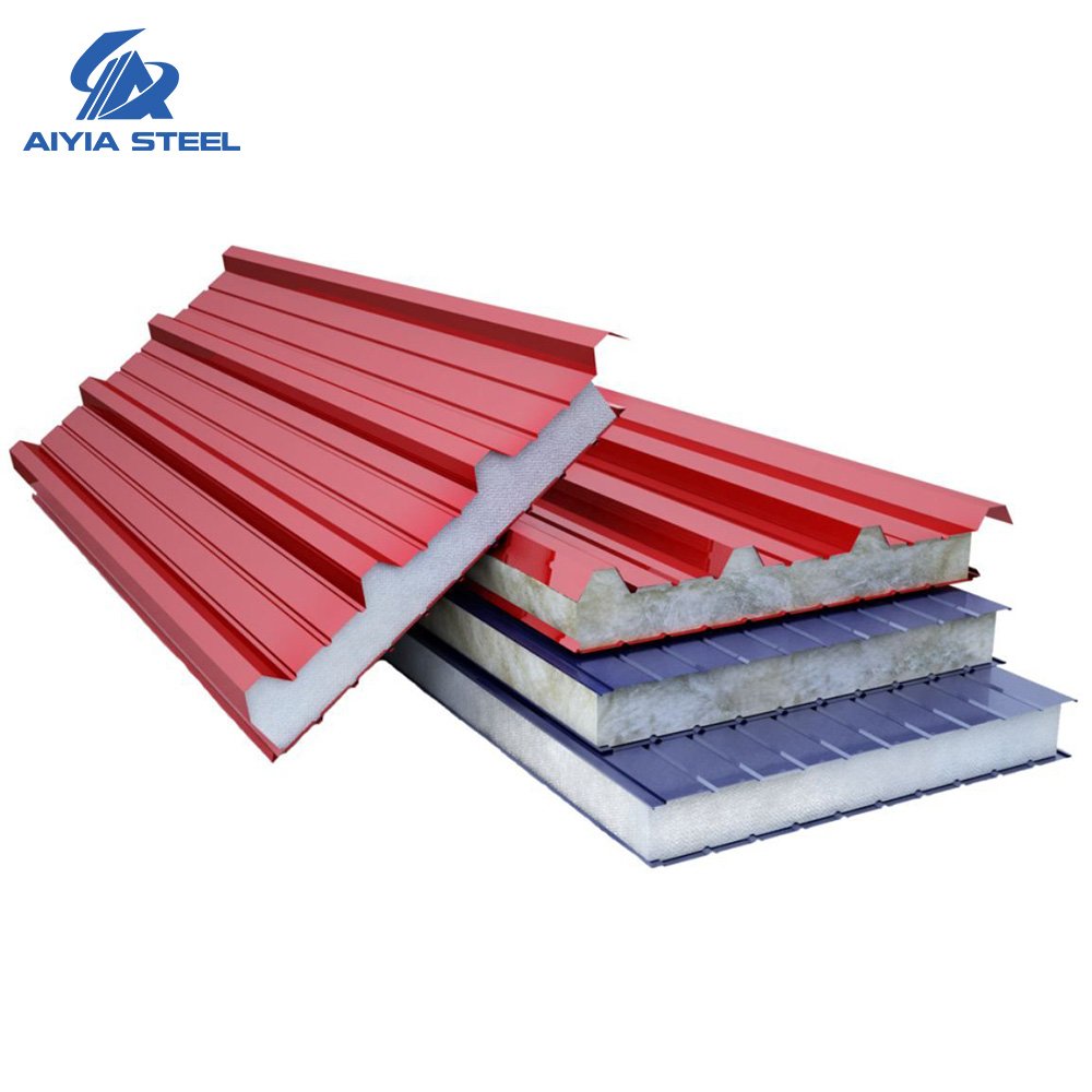 Low price Good Price high goods Thickness range 0.13mm-1.2mm corrugated galvanized steel sheet AIYIA corrugated iron sheets